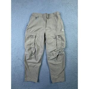 Nike ACG Smith Summit Khaki Cordura Cargo Pants Fabric Womens Large CV0617-247